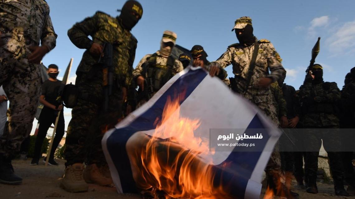 سرايا القدس فى مدينة خانيونس تنظم وقفة تضامنية مع الاسير المضرب ماهر الأخرس 