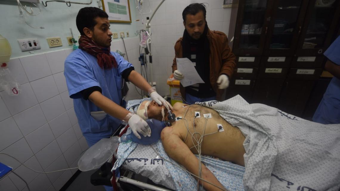 اصابات برصاص الاحتلال في الجمعة الـ40 لمسيرات العودة شرق قطاع غزة