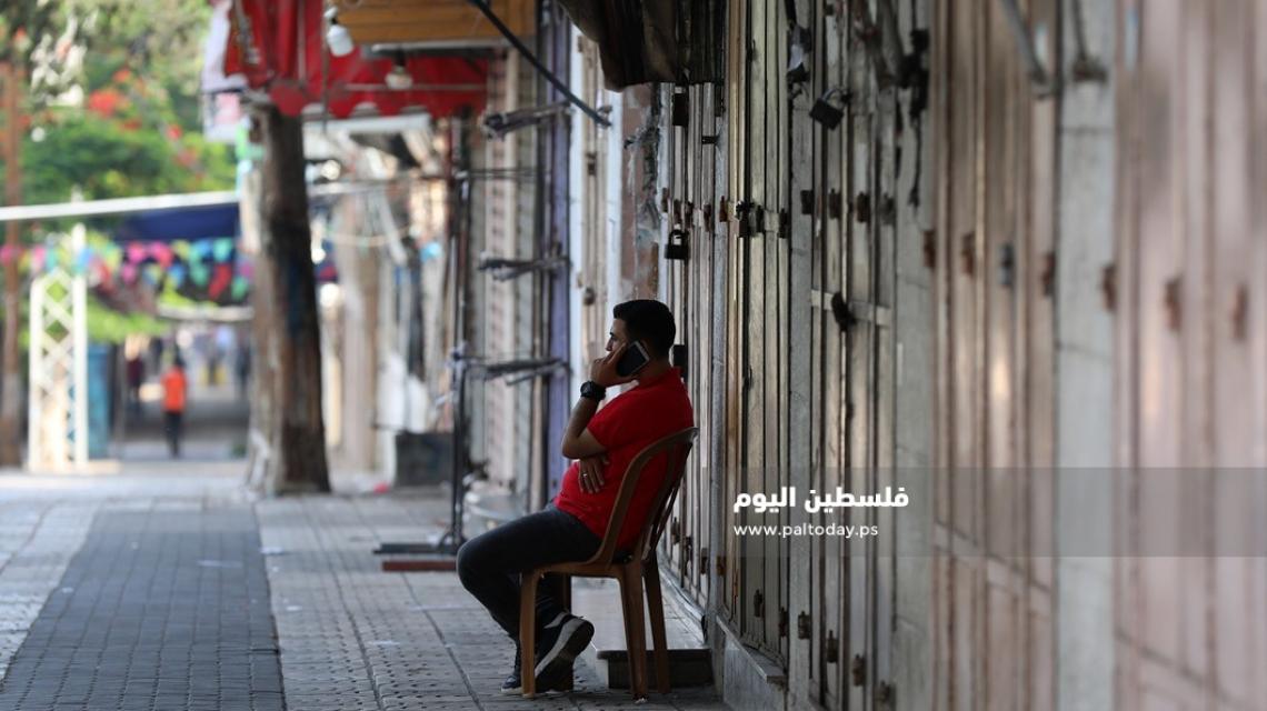 اضراب شامل يعم قطاع غزة رفضًا لمؤتمر البحرين