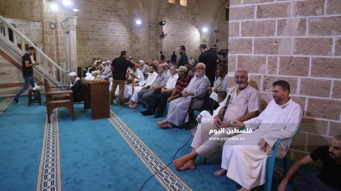 خطبة وصلاة الجمعة من المسجد العمري الكبير بمدينة غزة