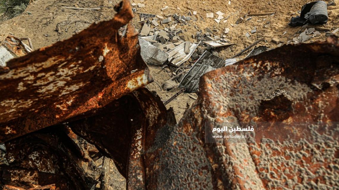أثار العدوان الإسرائيلي الذي استهدف موقع لسرايا القدس