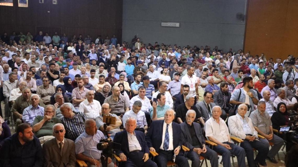 الجبهة الشعبية في فلسطين تنظم حفل تأبين للراحل د. رباح مهنا في مدينة غزة