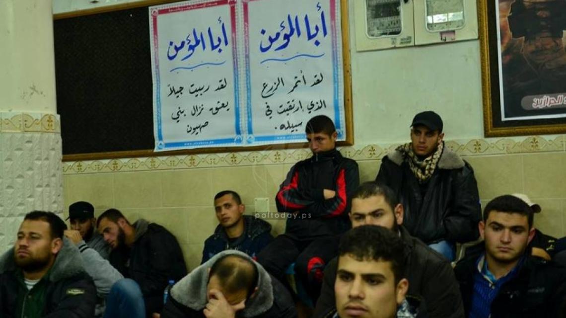 الجهاد بغزة تنظم حفلاً تأبينياً للشهيد القائد "ماجد الحرازين" بمسجد الفضيلة في مدينة غزة