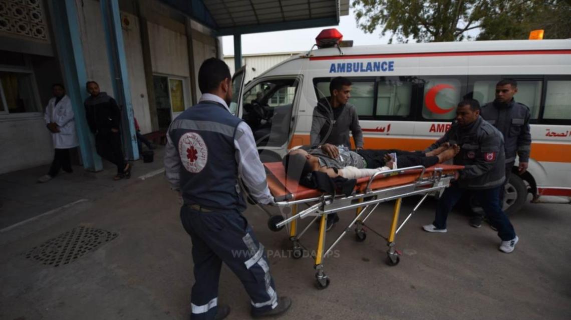 اصابات فى المستشفى الاوربي فى الجمعة 47 لمسيرات العودة