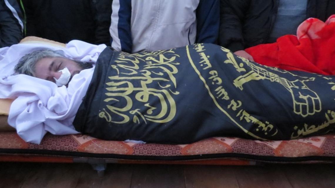 بالصور:جماهير غفيرة تُشيع جثمان الشهيد أبو احمد عابد أحد قيادات سرايا القدس شمال قطاع غزة