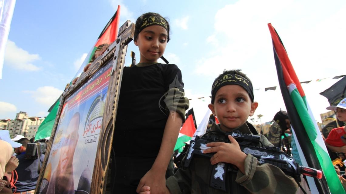 بالصور .. أشبال وزهرات سرايا القدس في مهرجان "الجهاد ميلادنا المتجدد"
