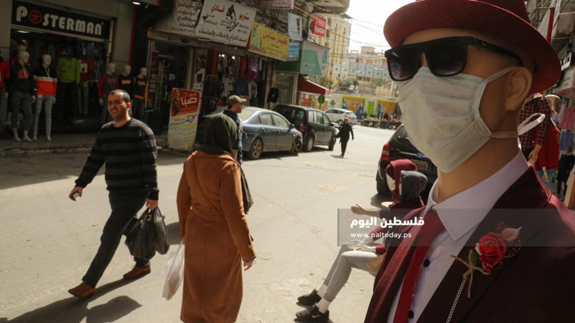 إجراءات الوقاية خشية من انتشار فيروس كورونا في غزة