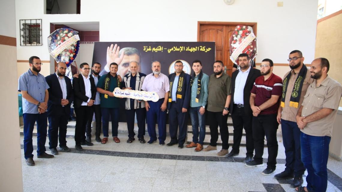 الرابطة الإسلامية خلال زيارات الطلبة المتفوقين في الثانوية العامة