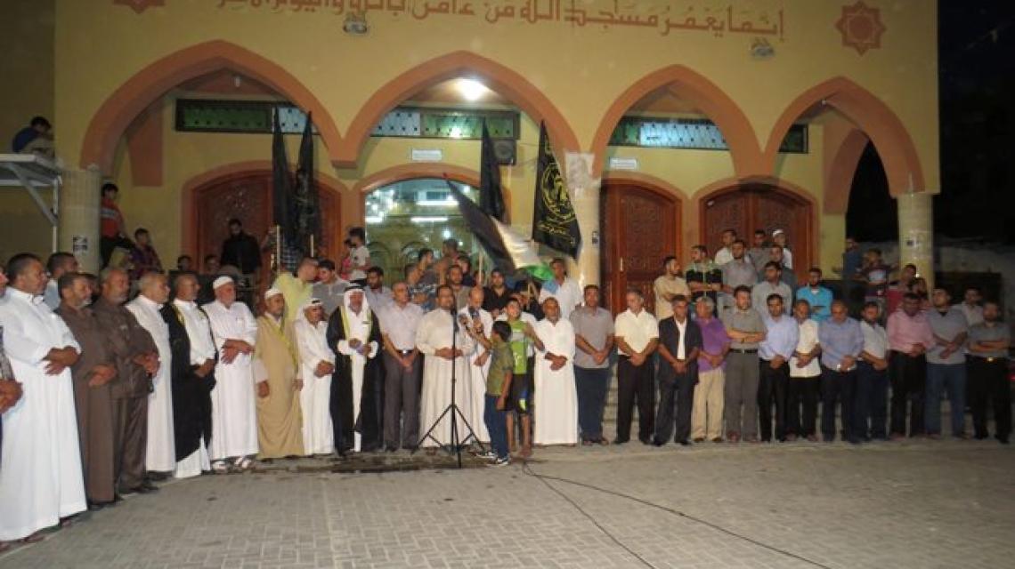 بالصور:مسيرة لحركة الجهاد الإسلامي في الشمال تنديداً بالاعتداء على الشيخ خضر عدنان وكوادر الحركة بجنين