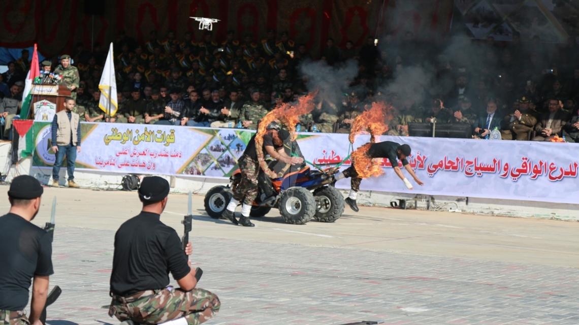 بالصور:تخريج دورة فرسان الأقصى التابعة لقوات الأمن الوطني الفلسطيني