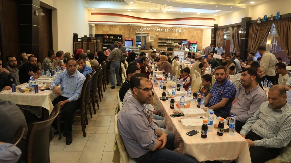 المؤسسات الإعلامية لحركة الجهاد تقيم مأدبة إفطار للعاملين فيها