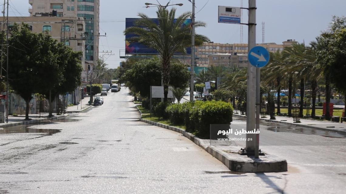 فيروس كورونا يواصل فرض التجوال ويشل الحياة في قطاع غزة