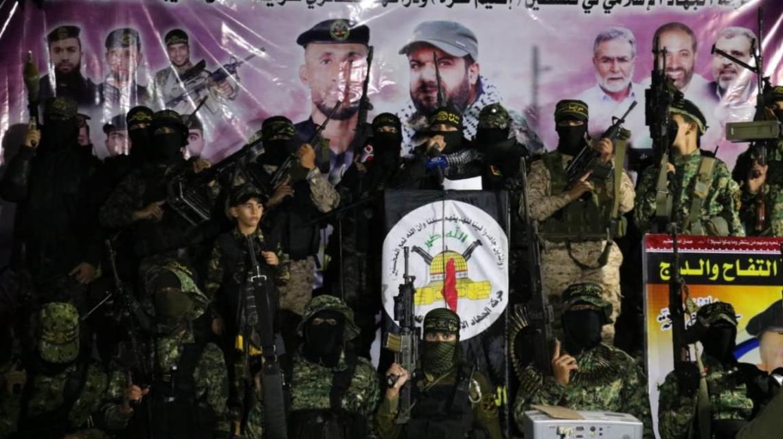 الجهاد الإسلامي بغزة تنظم حفل تأبين لشهيد صيحة الفجر يوسف أبو كميل