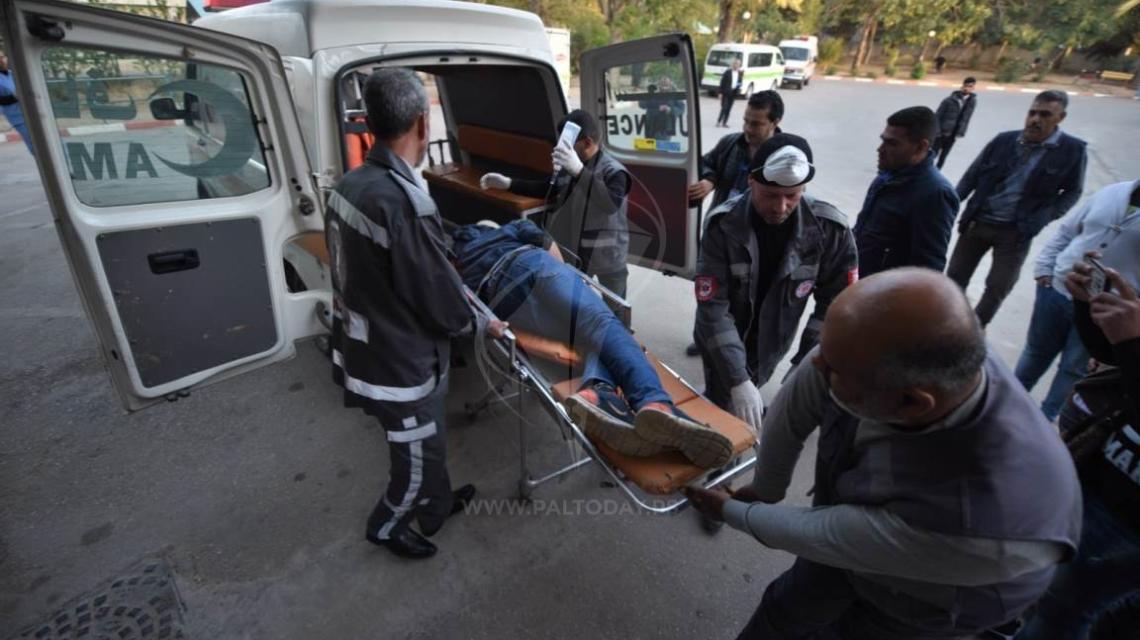 اصابات فى المستشفى الاوربي فى الجمعة 44 لمسيرات العودة
