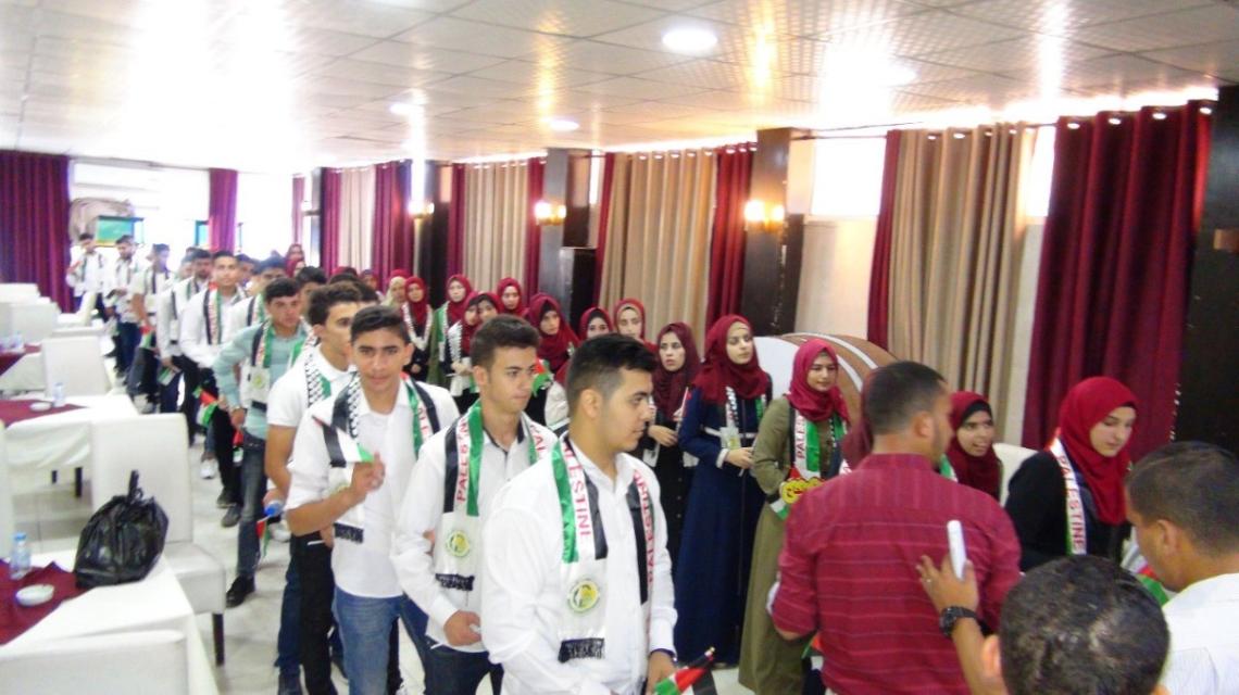 مهجة القدس تقيم الحفل السنوي لتكريم أبناء الشهداء والأسرى في غزة