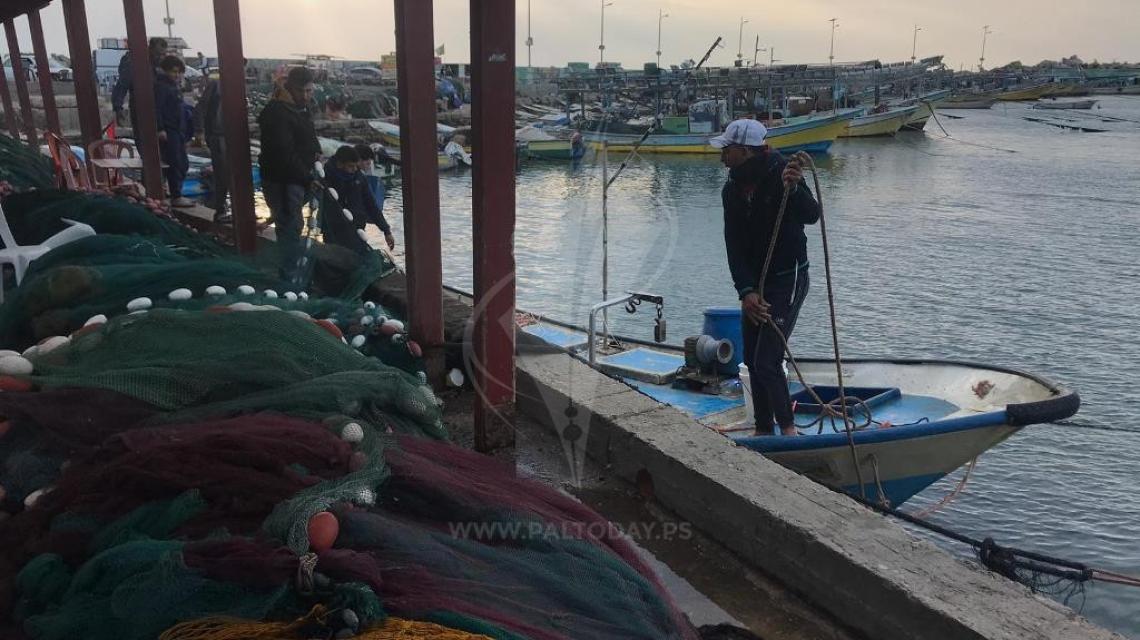 صيادو غزة يستعدون للإبحار إلى مسافة 15 ميل 