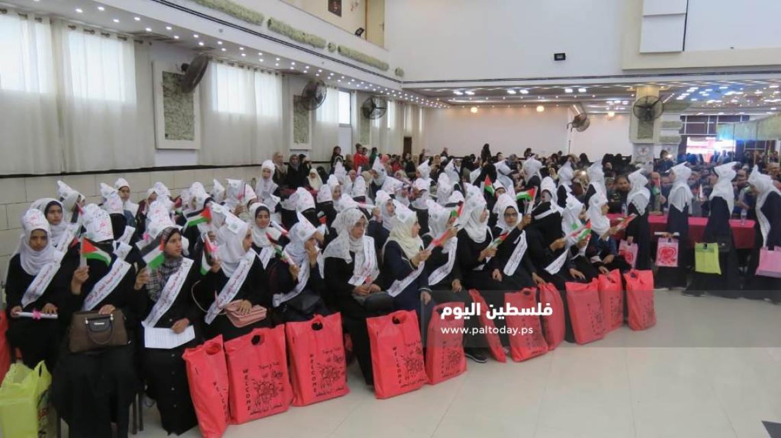 دعوية الجهاد في رفح تكرم ثلة من الحاصلين على السند ومثبتي اجزاء القرآن الكريم تحت رعاية الامين العام القائد زياد النخالة