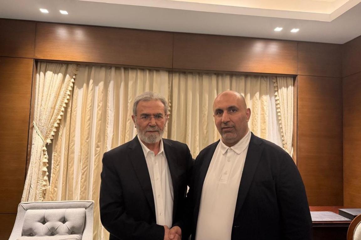 القائد النخالة برفقة القائد جبارين