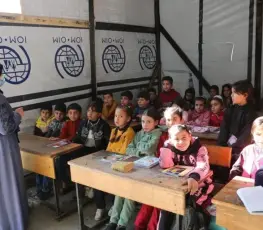 "النقاط التعليمية في غزة"