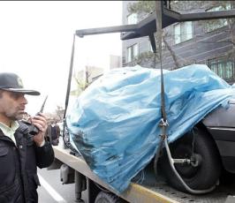 تقرير مصورعن حادث الانفجار في طهران