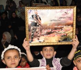 مهرجان حاشد لحركة الجهاد احتفالاً بمعركة بشائر الانتصار بالشجاعية