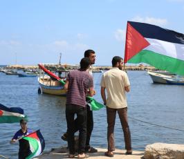 مؤتمر ومسيرة بحرية لاستقبال أسطول الحرية 3 ‫(30438802)‬ ‫‬