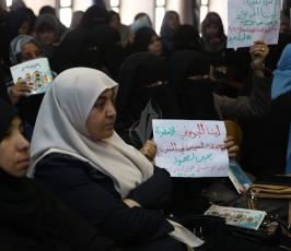 مهرجان تكريمى للمحررة  لينا الجربونى بغزة (17)