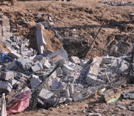 بالصور: مشاهد من القصف الصهيوني على مدينة غزة لليلة أمس