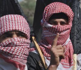 بالصور:وقفة لألوية الناصر تضامناً مع مسلمي افريقيا الوسطى