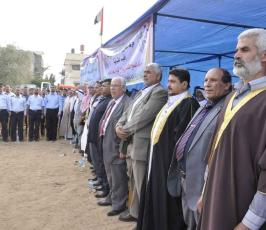 صلح عشائرى بين عائلتي قديح والنجار شرق خانيونس ‫(1)‬