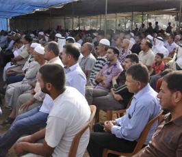 صلح عشائرى بين عائلتي قديح والنجار شرق خانيونس ‫(31552916)‬ ‫‬
