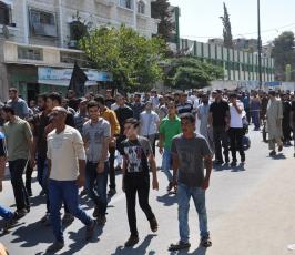 مسيرة غضب فى رفح نصرة للقدس ‫(30400913)‬ ‫‬