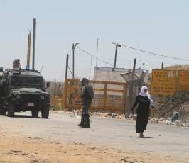 الاحتلال يقمع تظاهرة منددة بالعدوان على قطاع غزة أمام معتقل عوفر
