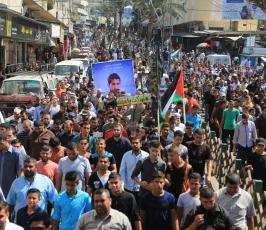  مسيرة الجهاد الاسلامي دعما لانتفاضة القدس ‫(29746601)‬ ‫‬