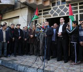وقفة مشتركة لحركة حماس والجهاد ‫(1)‬ ‫‬