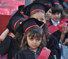ا مدرسة عباد الرحمن تخرج فوج المتفوقين بالعام الداراسى2013-2014