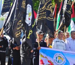 وقفة تضامنية مع الاسرى الاداريين
