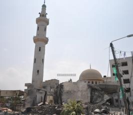  قصف منازل ومساجد 2014