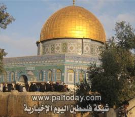 عدسة « فلسطين اليوم » تتجول في باحات المسجد الأقصى خلال ثاني أيام عيد الأضحى المبارك 