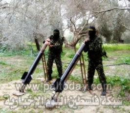 شاهد بالصور: قصف سرايا القدس للمغتصبات الصهيونية 