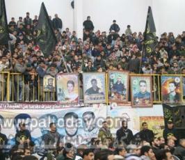 الصور الأولية للمهرجان الذي نظمه الجهاد الإسلامي في ذكرى استشهاد القائد (أبو مرشد) 