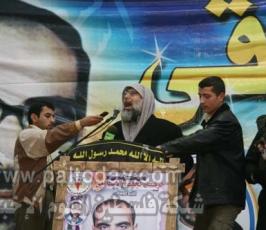 الصور الأولية للمهرجان الذي نظمه الجهاد الإسلامي في ذكرى استشهاد القائد (أبو مرشد) 