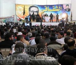 تابع الدفعة الثانية من صور مهرجان البيعة الذي نظمه الجهاد الإسلامي وسط القطاع
