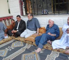 قيادة الجهاد برفح تزور عوائل الشهداء والاسرى‏