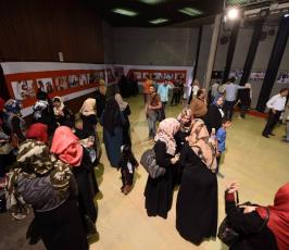 معرض فوتغرافى يجسد حال اللاجئين فى ذكرى النكبة ‫(1)‬ ‫‬