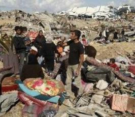 بالصور .. الدبابات مرت من هنا .. فحرقت الأرض ودمرت الحجر وقتلت البشر
