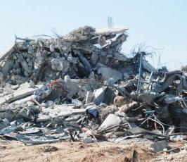 كاميرا فلسطين اليوم تتجول وسط الخراب الذي لحق في عزبة عبد ربه شمال القطاع