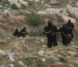 بالصور ... مقاتلون من سرايا القدس مروا من هنا 