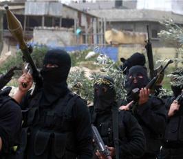 بالصور ... مقاتلون من سرايا القدس مروا من هنا 