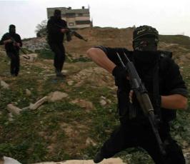 بالصور ... مقاتلون من سرايا القدس مروا من هنا 